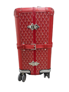 GOYARD GOYARDINE BOURGET PM TROLLEY CASE (USED)