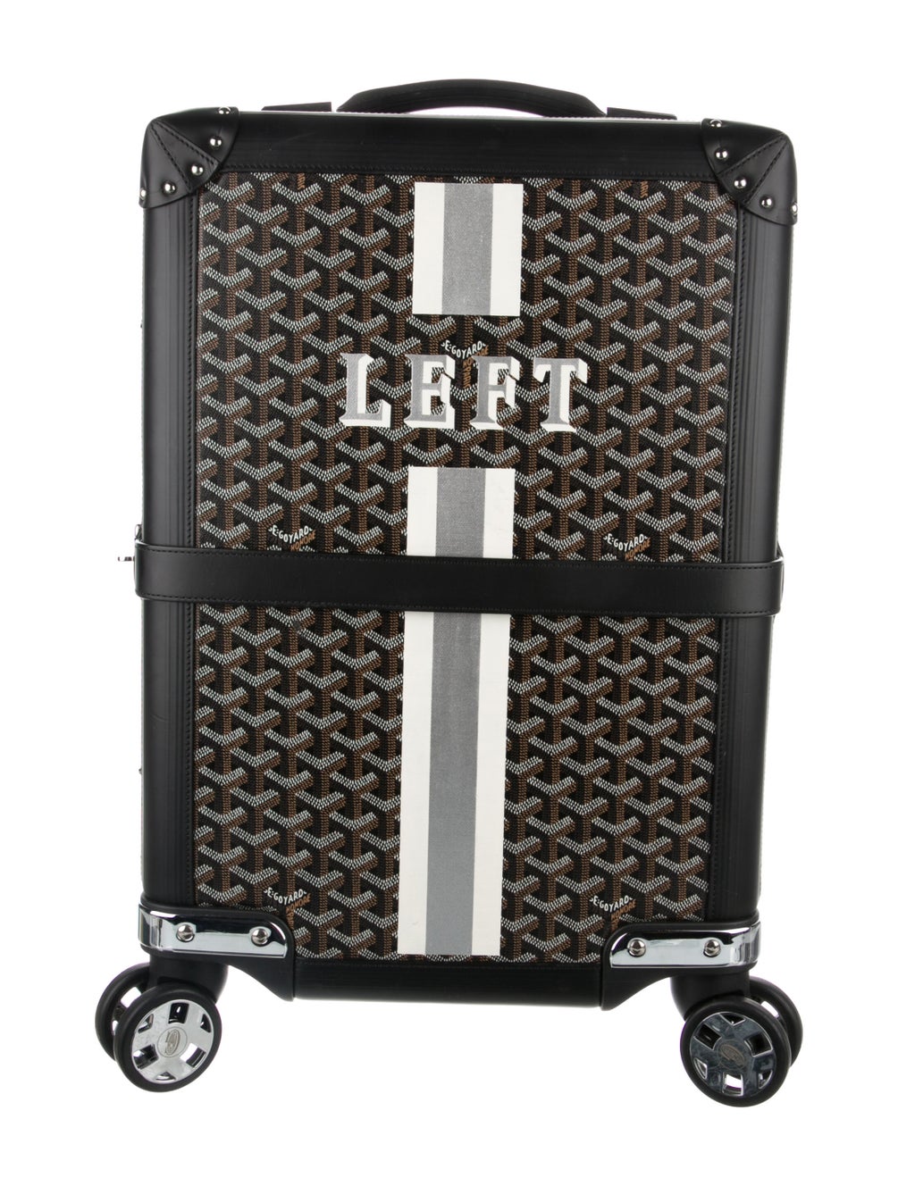 GOYARD BOURGET PM BLACK TROLLEY CASE (USED)