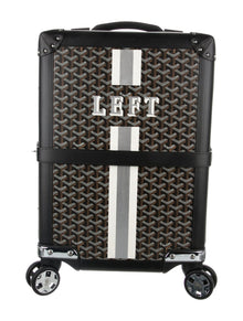 GOYARD BOURGET PM BLACK TROLLEY CASE (USED)