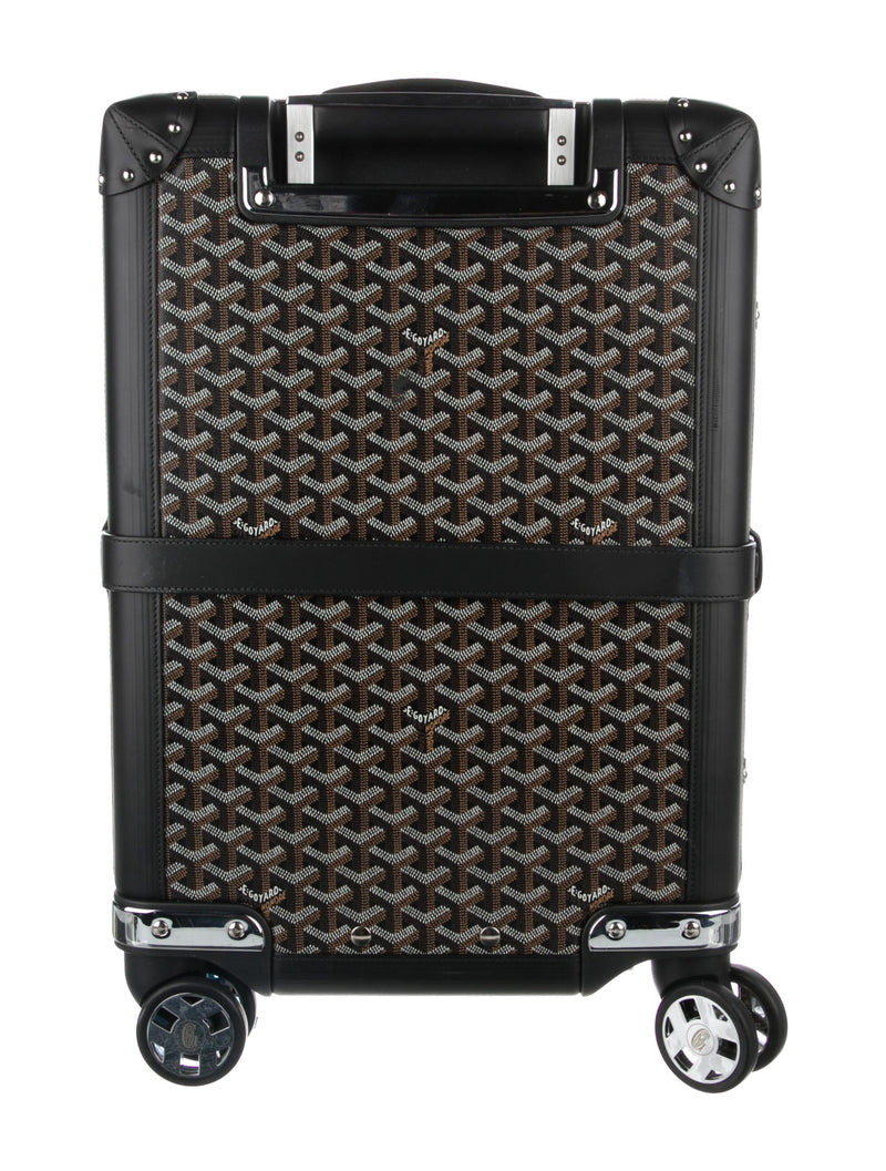 GOYARD BOURGET PM BLACK TROLLEY CASE (USED)