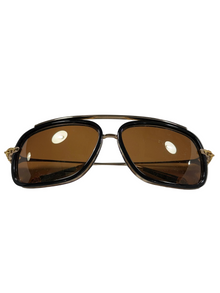 CHROME HEARTS P. DONNER BLACK GLASSES