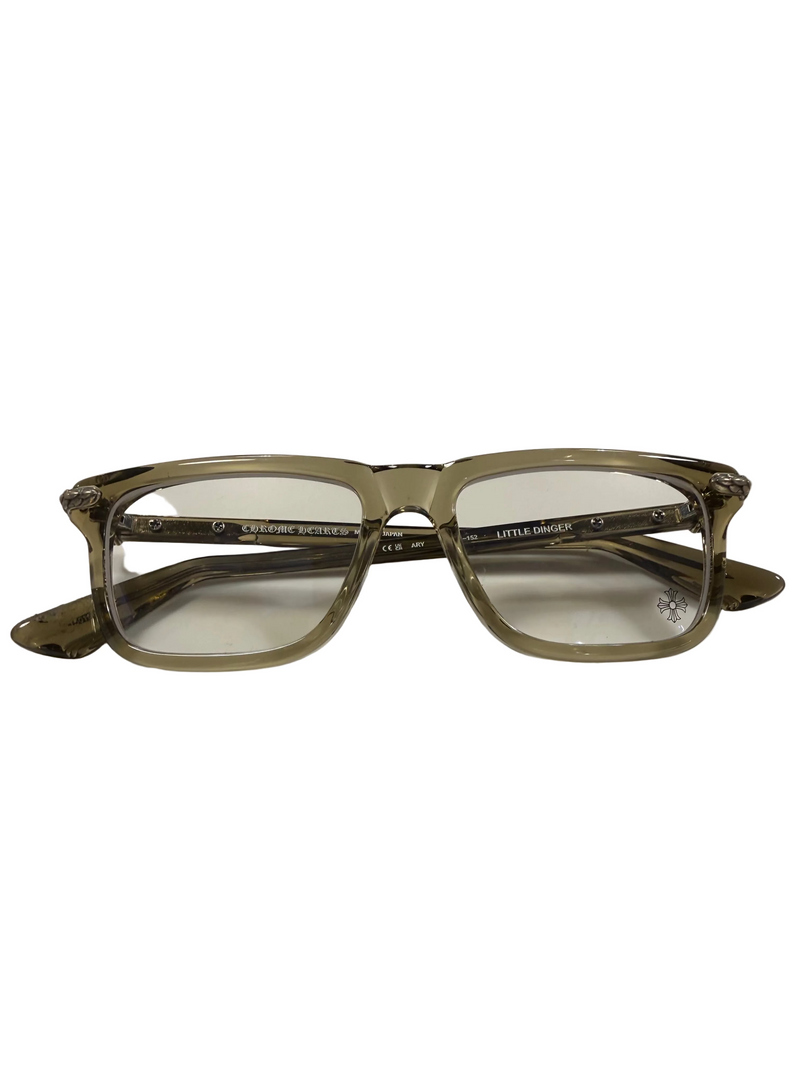 CHROME HEARTS LITTLE DINGER ARMY GLASSES