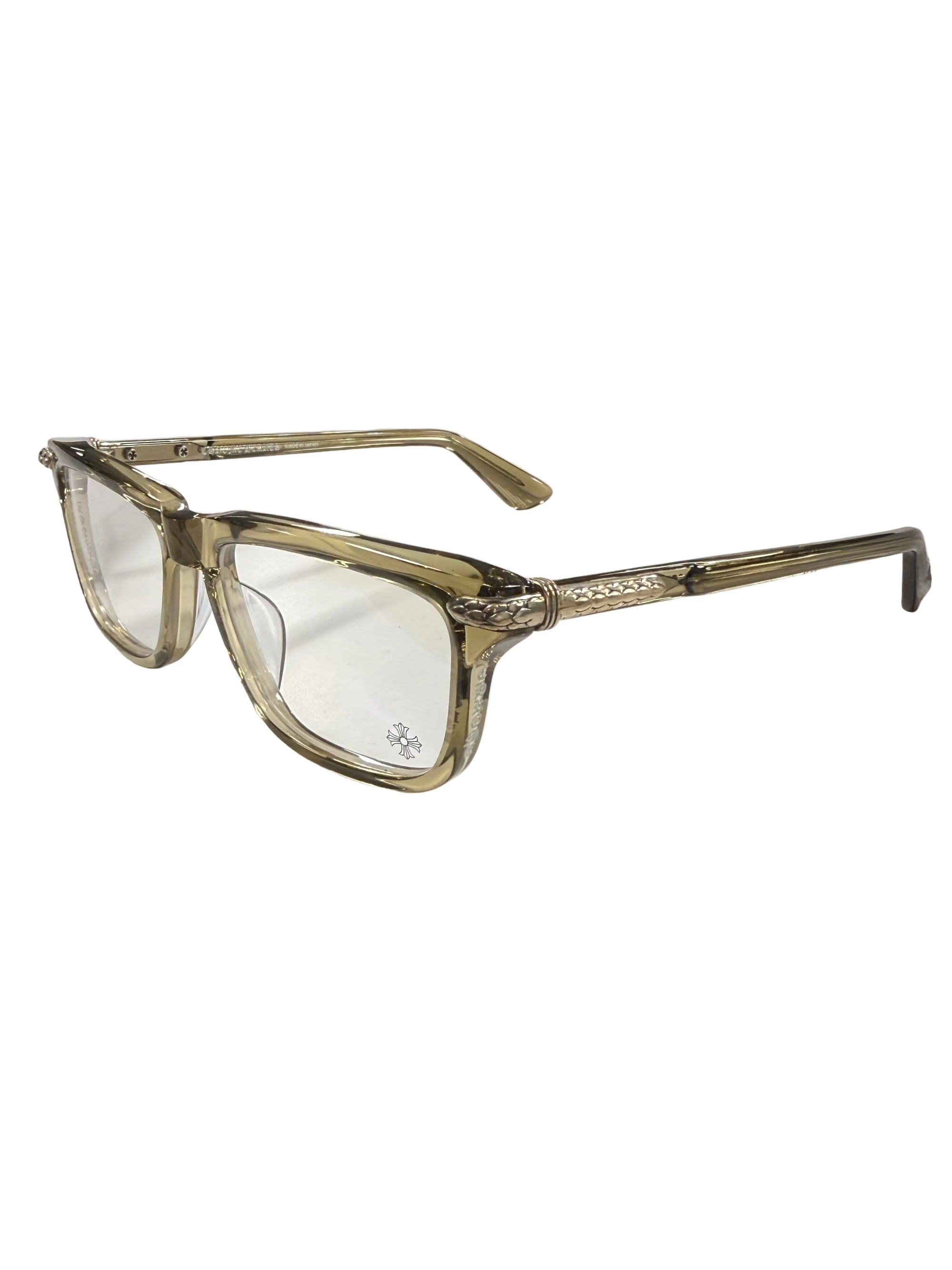 CHROME HEARTS LITTLE DINGER ARMY GLASSES