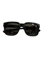 CHROME HEARTS BOX OFFICER BLACK SUNGLASSES