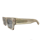 SAINT LAURENT SQUARE FRAME CLEAR SUNGLASSES