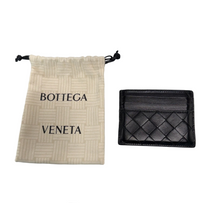 BOTTEGA VENETA LEATHER CARD HOLDER