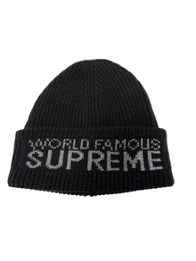 SUPREME WORLD FAMOUS BEANIE