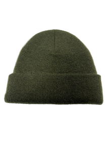 SUPREME MOHAIR OLIVE BEANIE