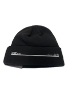 SUPREME X NEW ERA S LOGO BLACK BEANIE