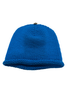 CHROME HEARTS CROSS PATCH KNIT BLUE BEANIE