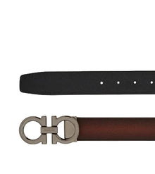 FERREGAMO REVERSABLE BROWN/BLACK BELT