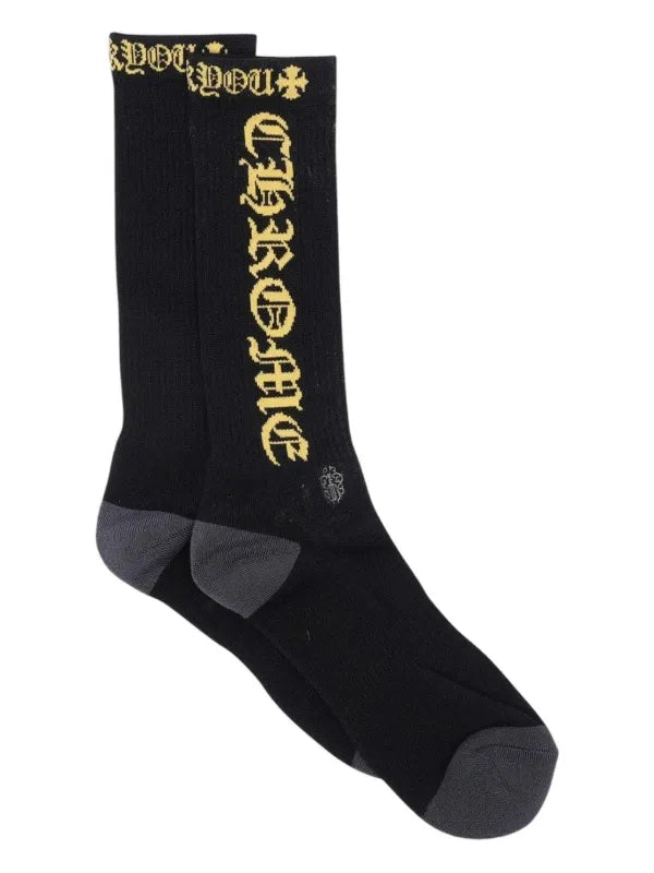 CHROME HEARTS LOGO F*** YOU SINGLE PAIR SOCKS