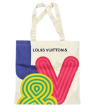 LOUIS VUITTON NOVELTY CANVAS TOTE BAG
