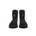 CHROME HEARTS UGGS CROSS SNOW BOOTS