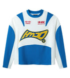 HAPPY MEMORIES DONT DIE HMDD MOTEAUX JERSEY WHITE/BLUE
