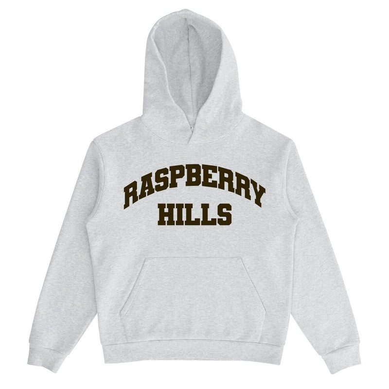 GOLD+VINTAGE GALLERY RASPBERRY HILLS BROWN LOGO HOODIE