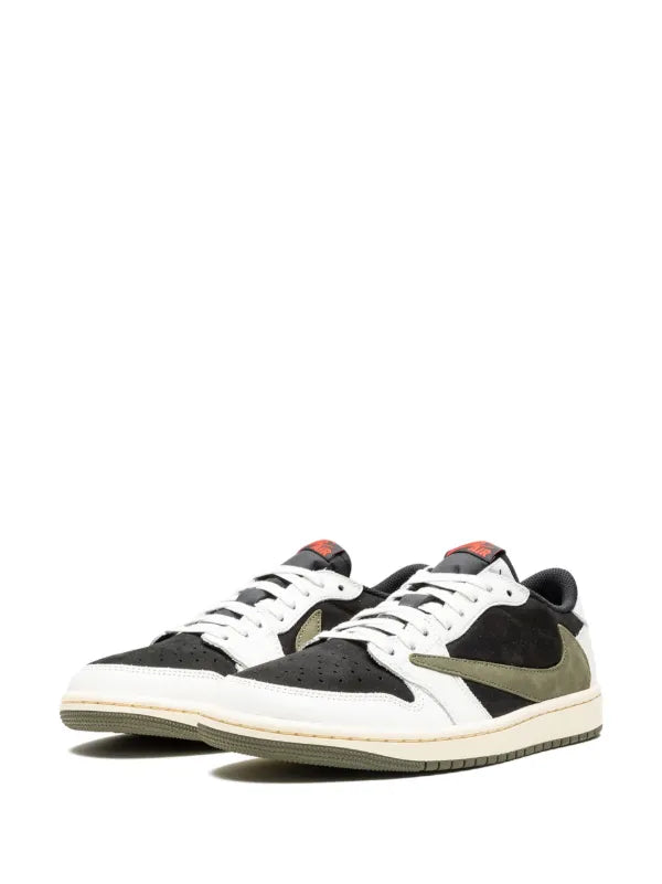 NIKE AIR JORDAN 1 LOW TRAVIS SCOTT “OLIVE” SNEAKERS