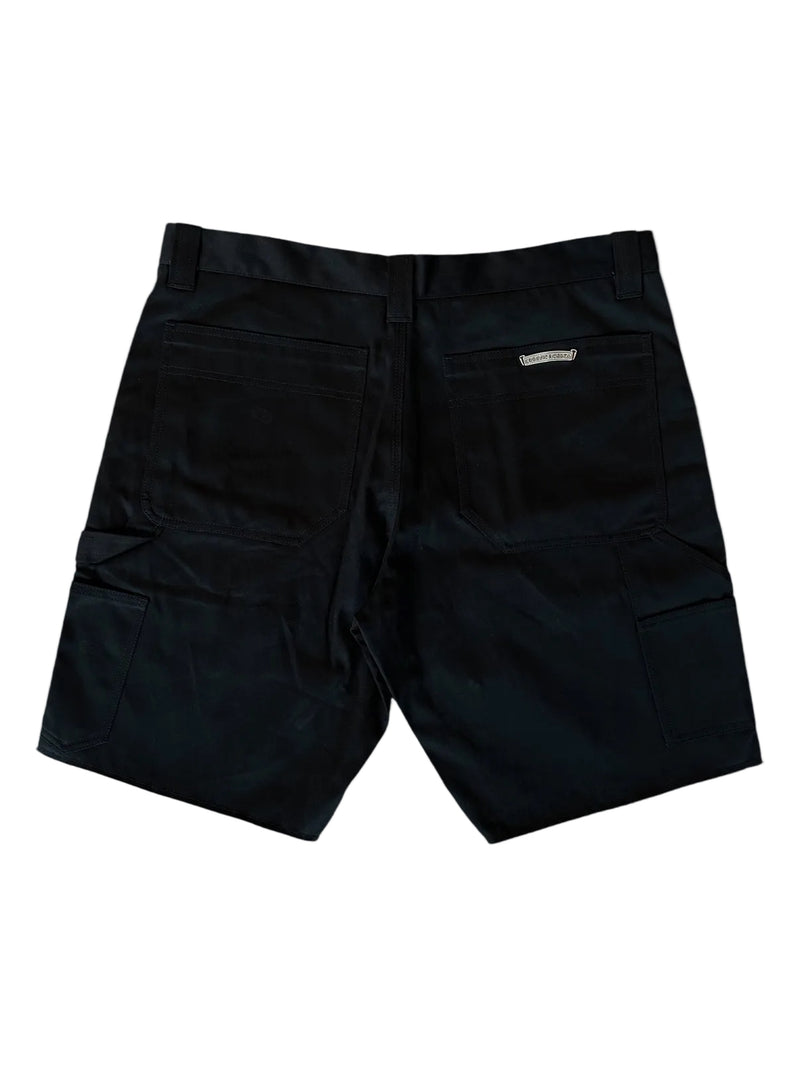 CHROME HEARTS BLACK CARPENTER SHORTS