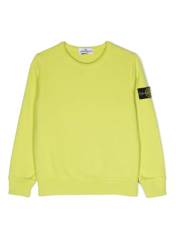 STONE ISLAND COMPASS-MOTIF SWEATSHIRT