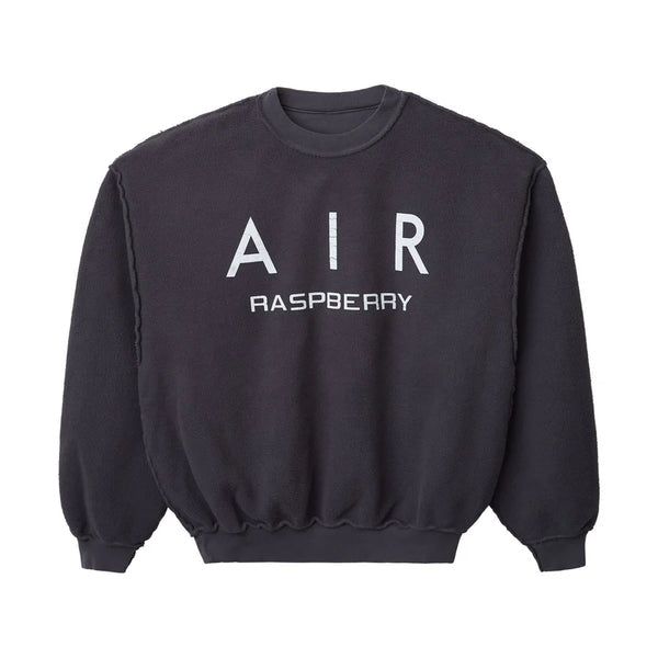 GOLD+VINTAGE GV GALLERY RASPBERRY HILLS RASPBERRY AIR CREWNECK