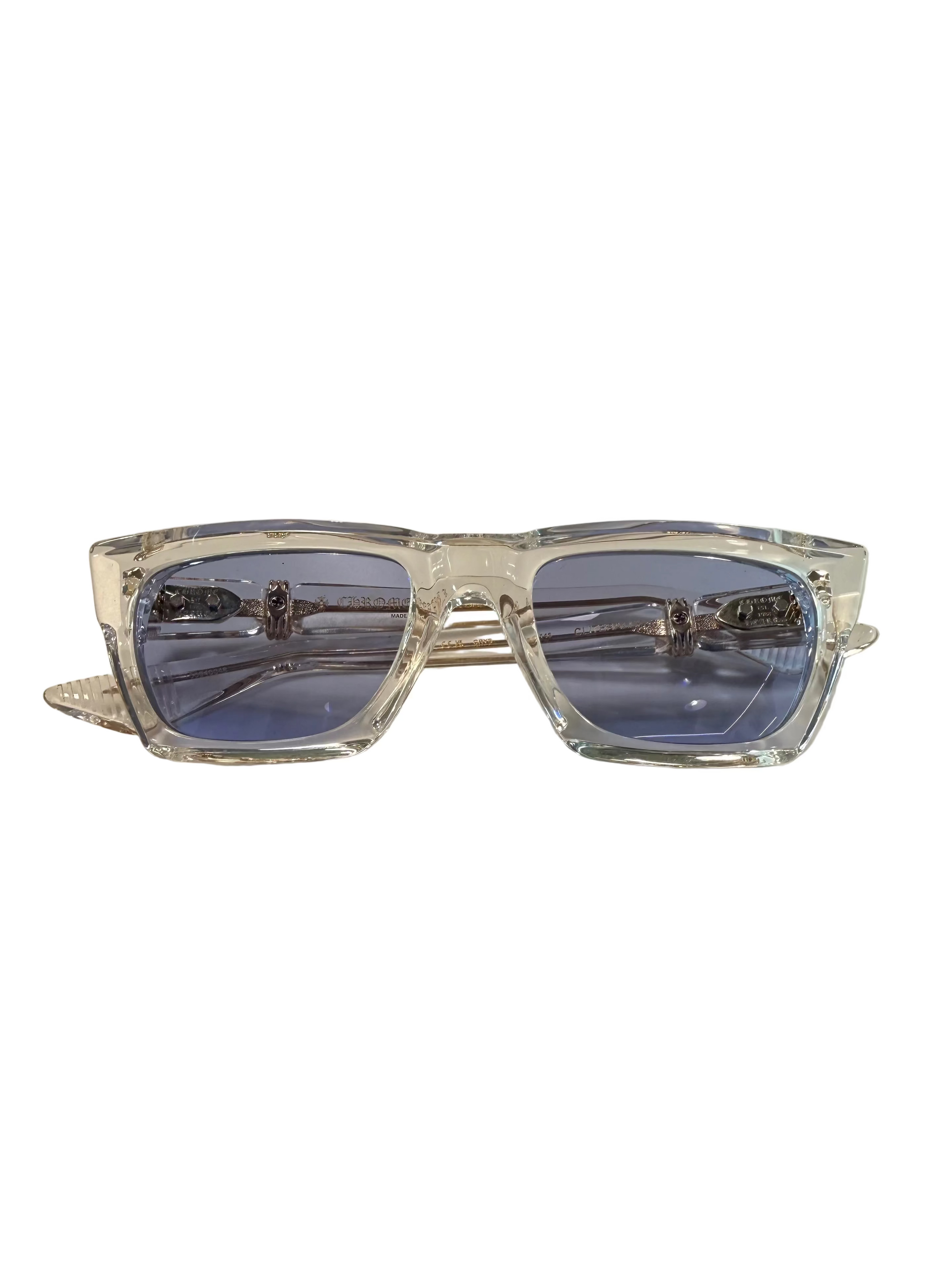CHROME HEARTS CLITERALLY CRYSTAL/IRIS GLASSES