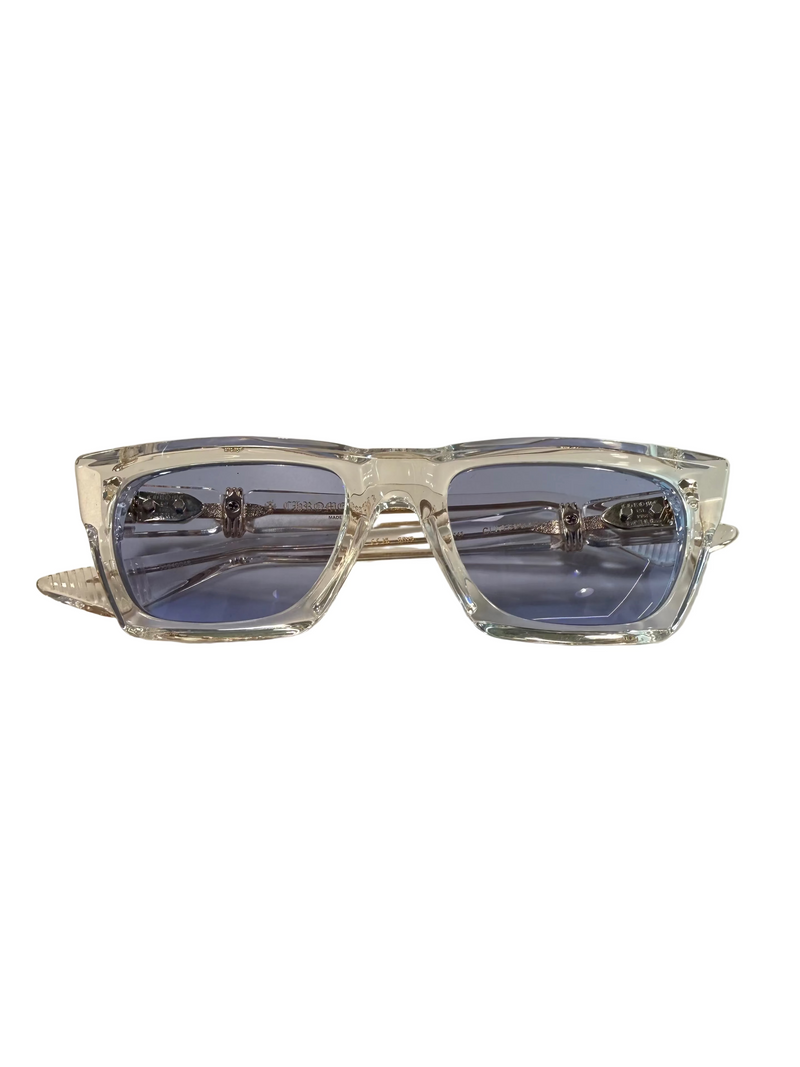 CHROME HEARTS CLITERALLY CRYSTAL/IRIS GLASSES