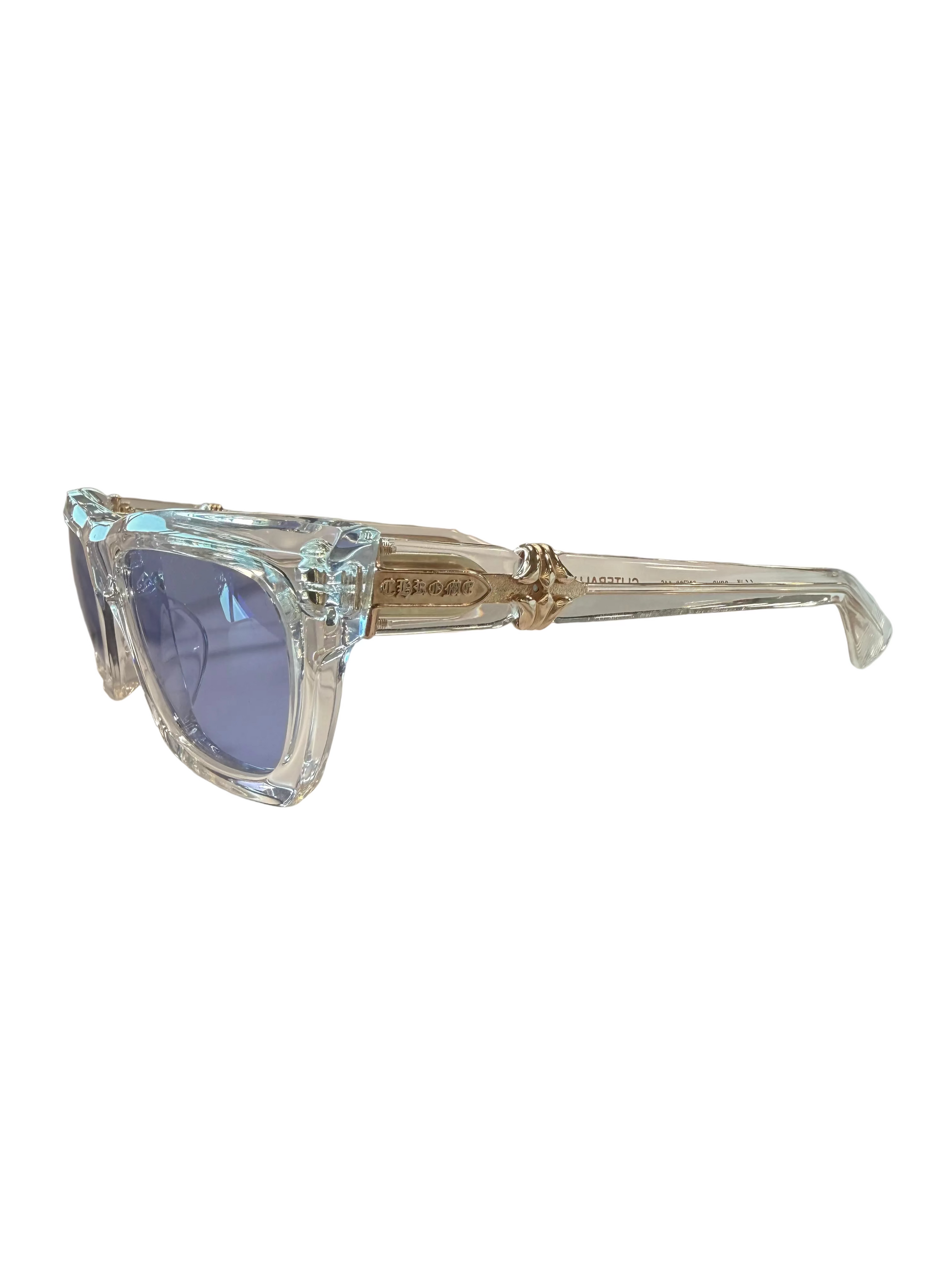 CHROME HEARTS CLITERALLY CRYSTAL/IRIS GLASSES