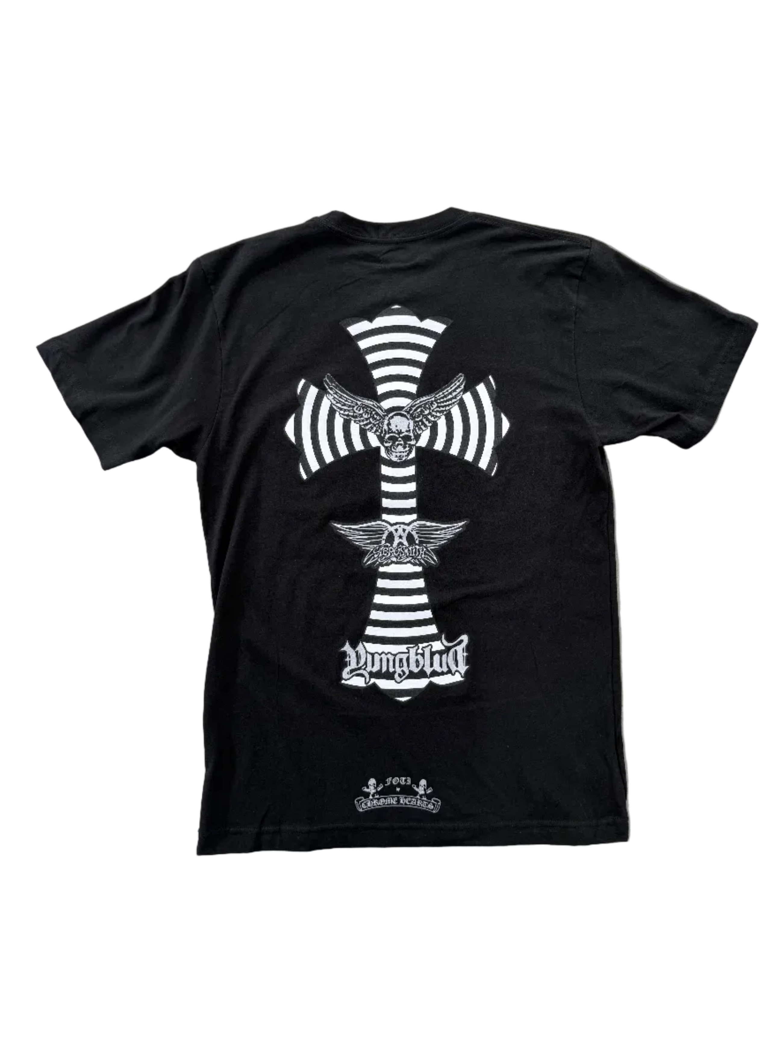 CHROME HEARTS FOTI X YUNGBLUD X AEROSMITH TEE