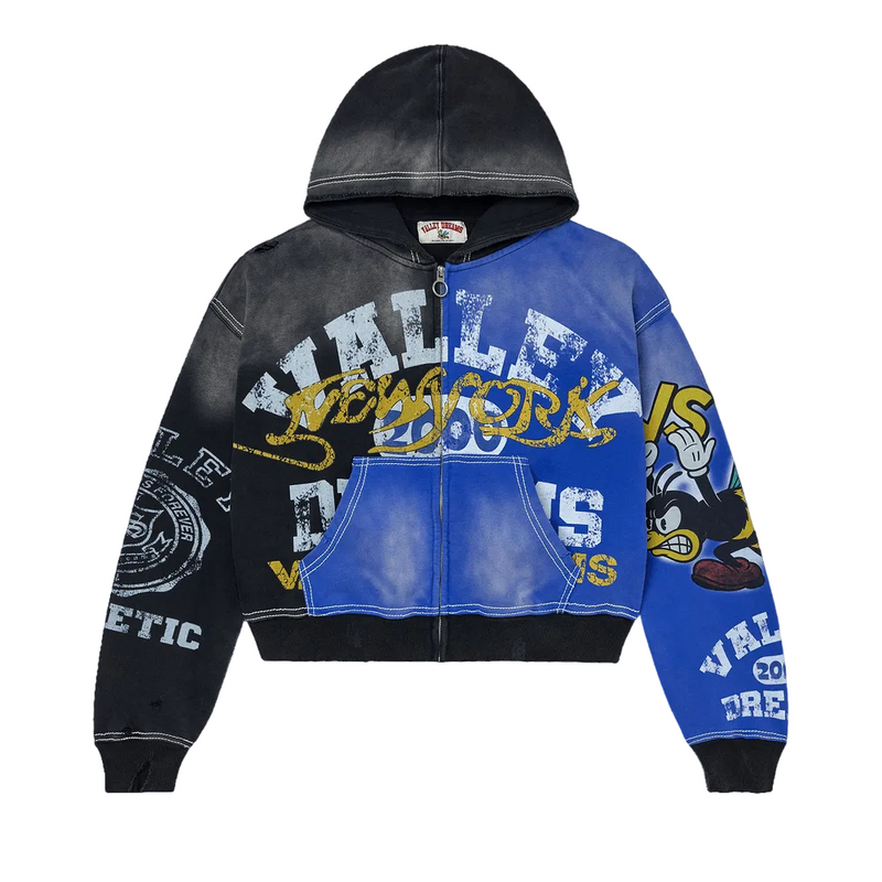 VALE FOREVER BIPOLAR BIG ZIP UP HOODIE