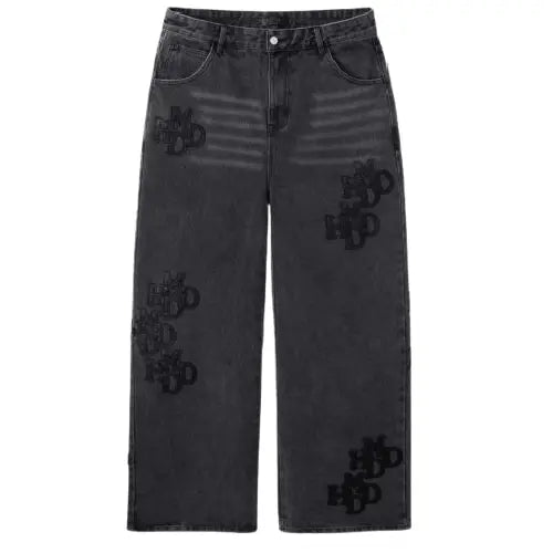 HAPPY MEMORIES DONT DIE HMDD BLACK PATCH PANTS