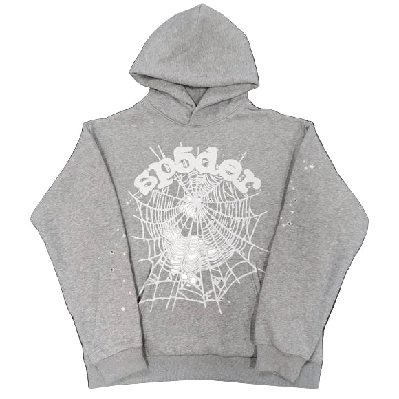 SP5DER OG WEB HOODIE GREY