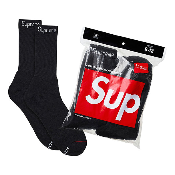 SUPREME BLACK SOCKS
