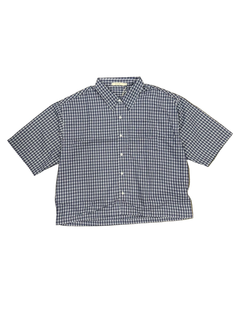 MNML CRISPY POPLIN BLUE OVERSHIRT