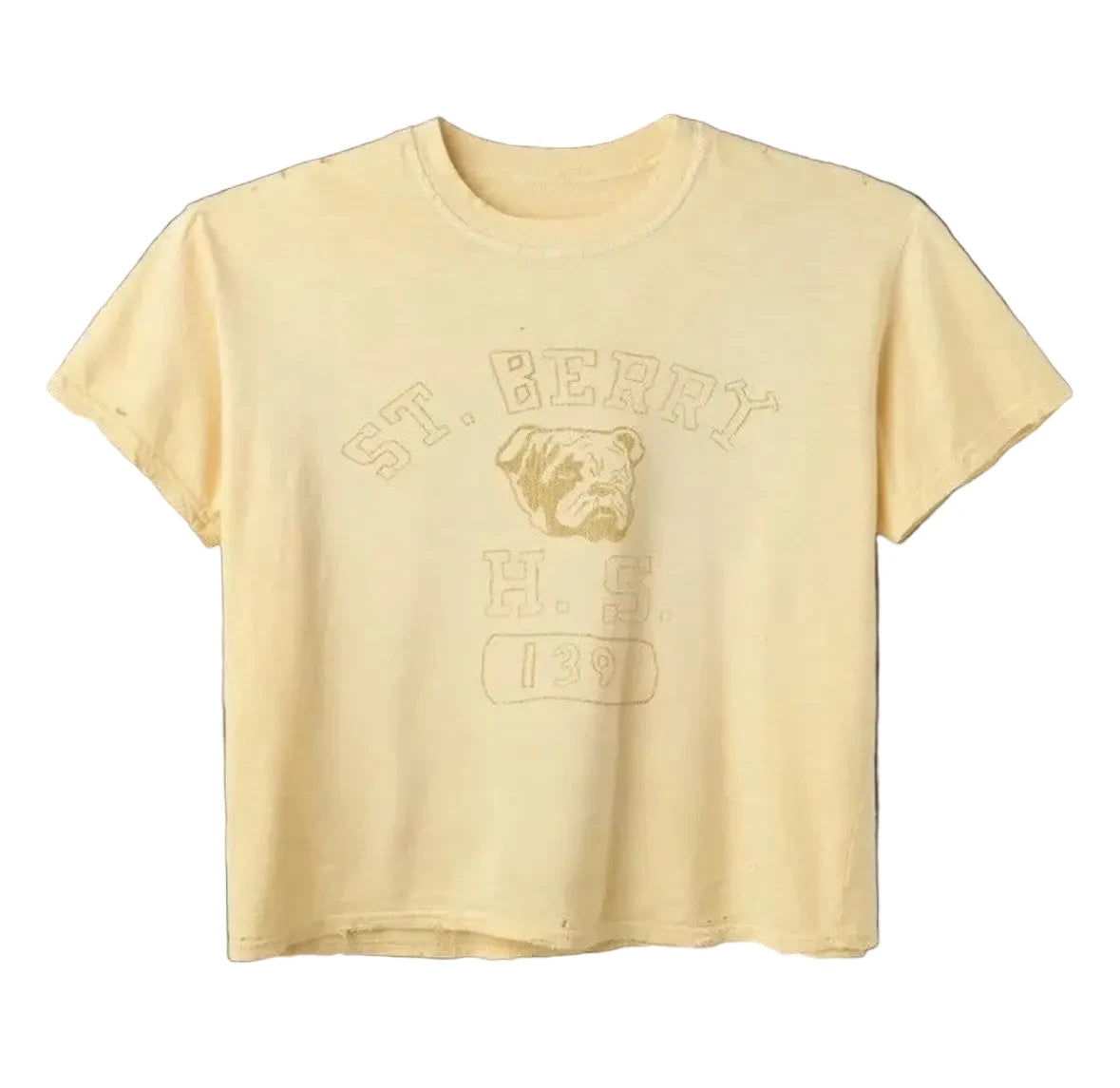 GOLD+VINTAGE GALLERY RASPBERRY HILLS ST BERRY TEE