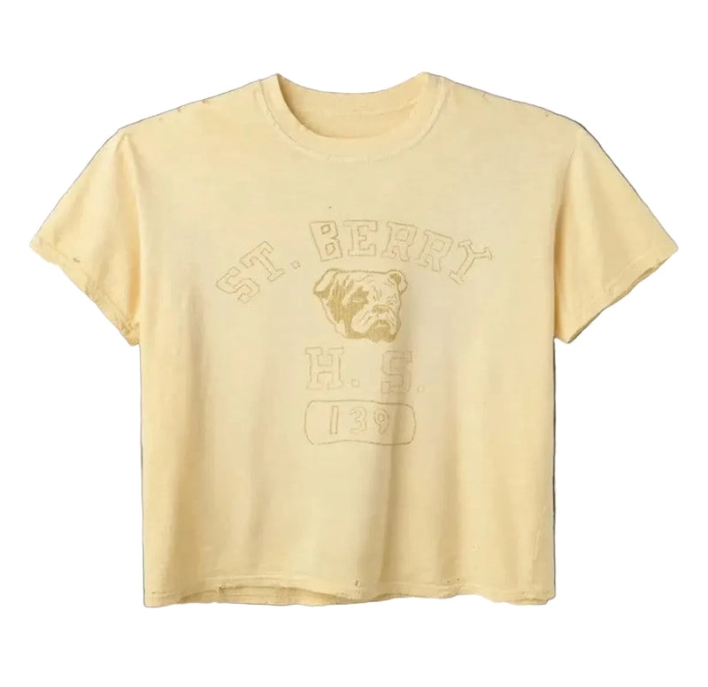 GOLD+VINTAGE GALLERY RASPBERRY HILLS ST BERRY TEE