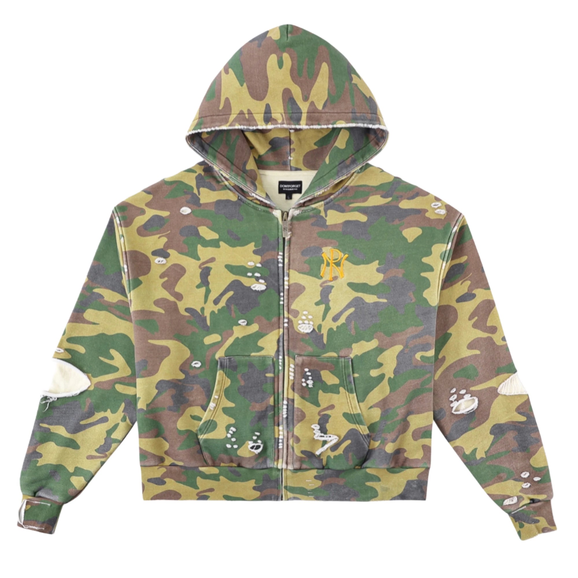 N’OUBLIE PAS CAMO ADAM SANDLER ZIP UP