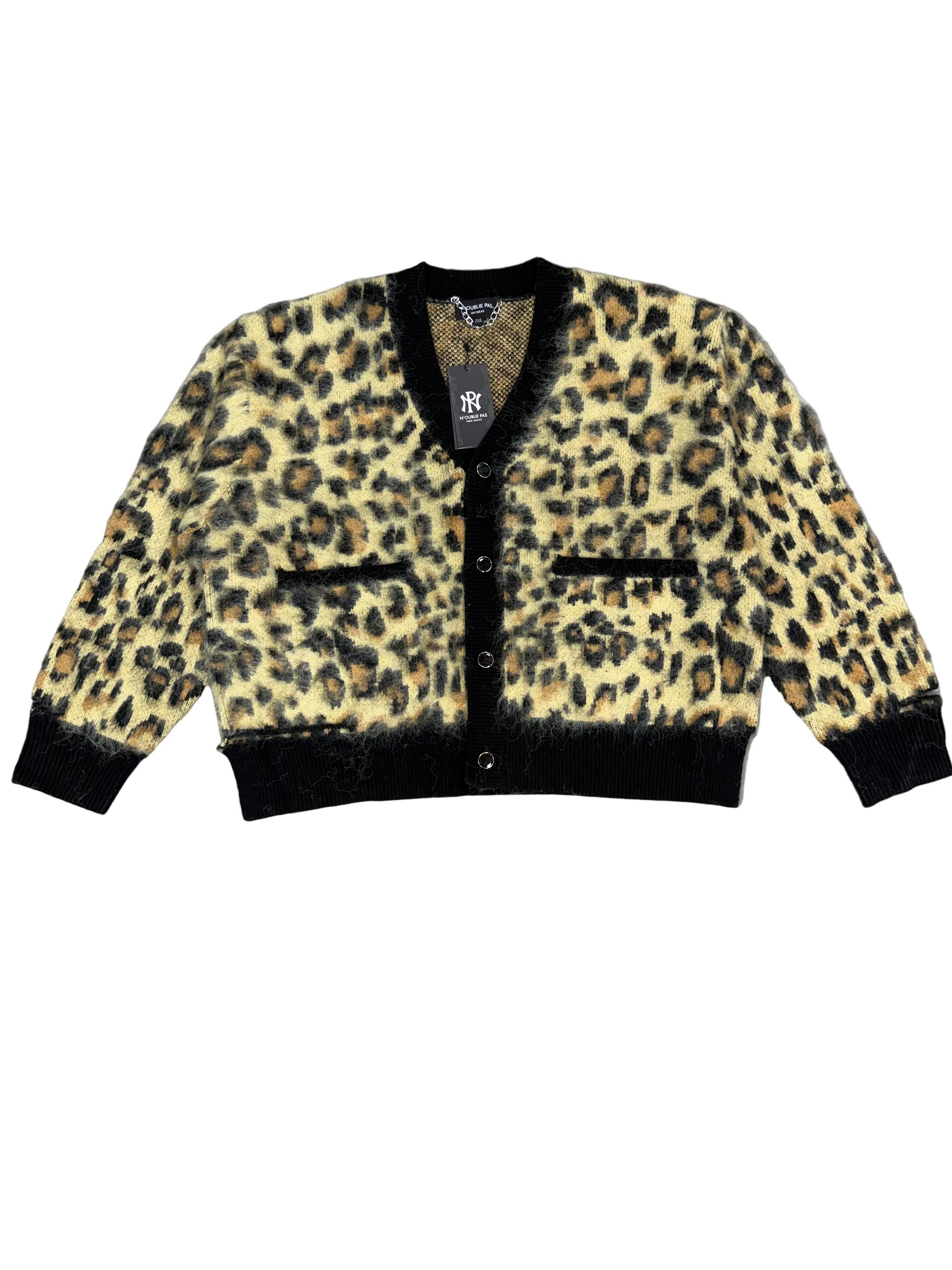 N’OUBLIE PAS LEOPARD CARDIGAN