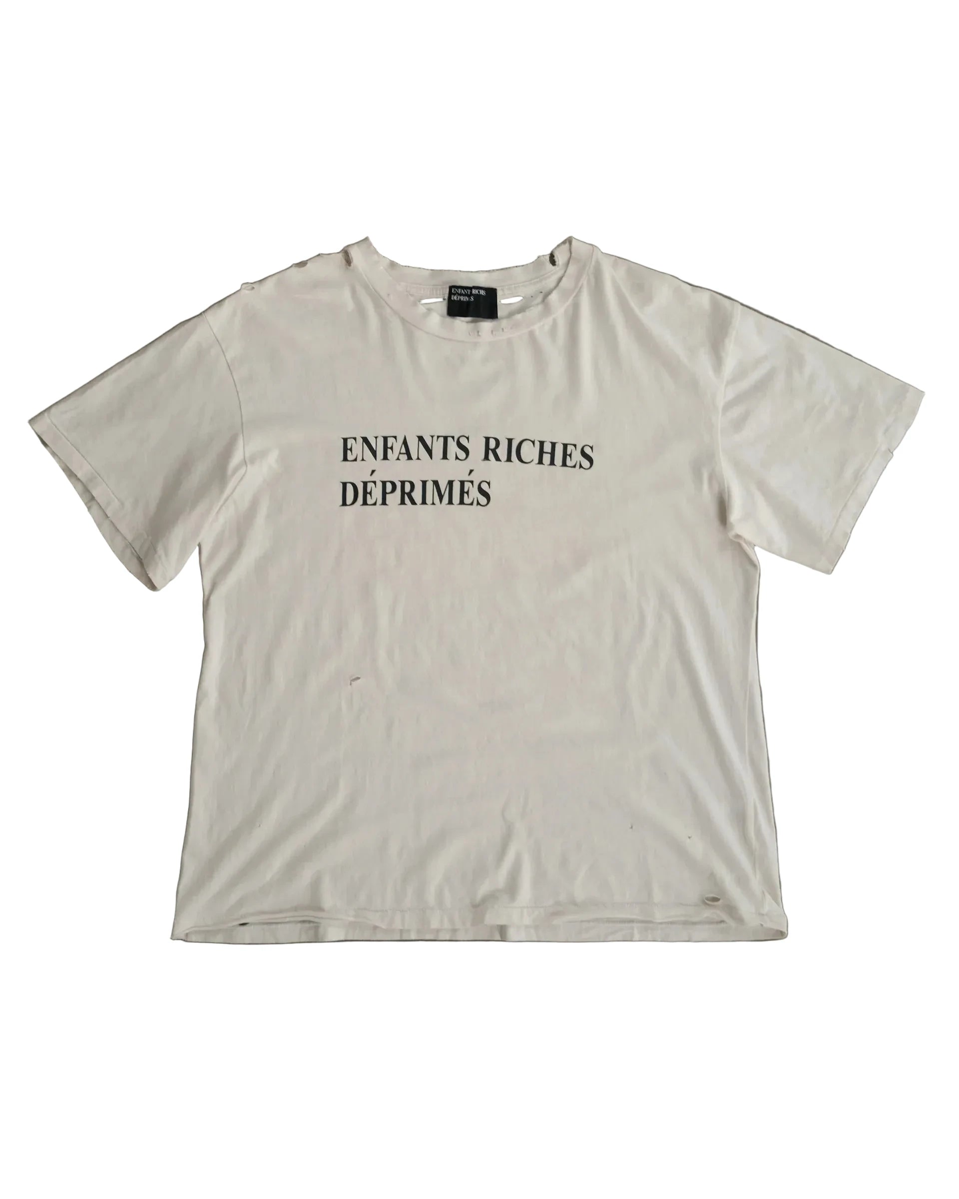 ENFANTS RICHES DEPRIMES LOGO PRINT TEE