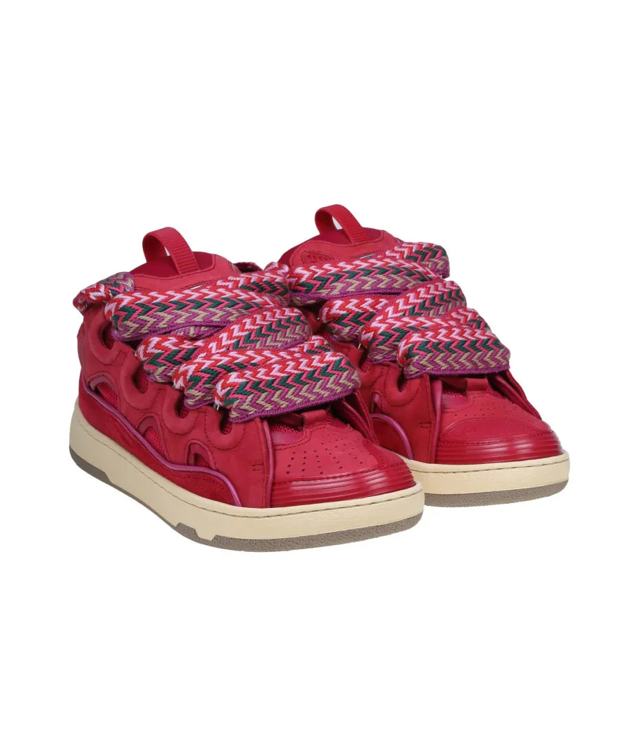LANVIN CURB WATERMELON SNEAKERS