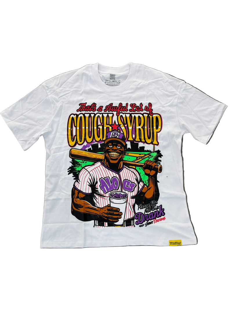 THATS A AWFUL LOT OF COUGH SYRUP BBALL TEE