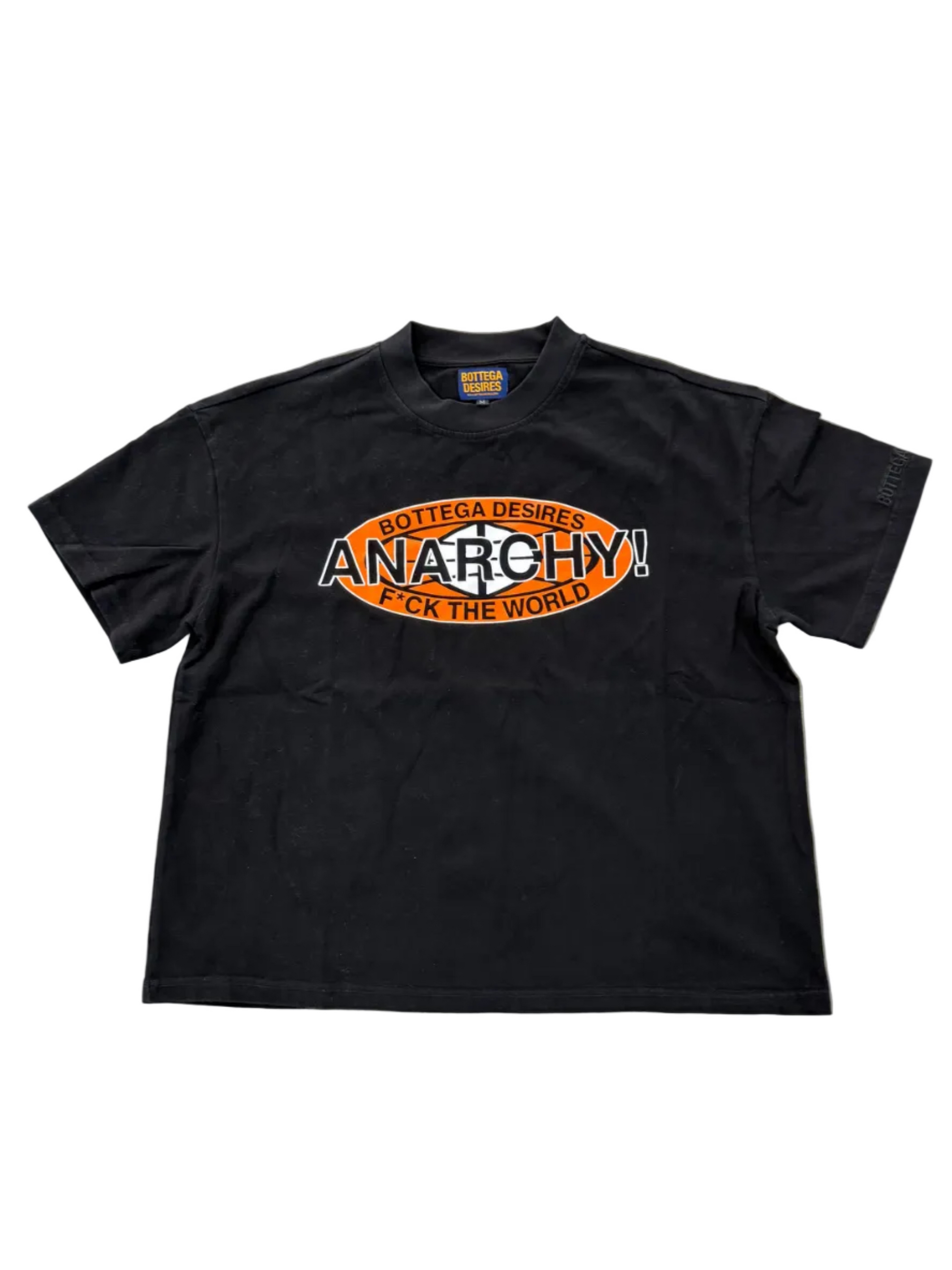 BOTTEGA DESIRES BLACK ANARCHY TEE