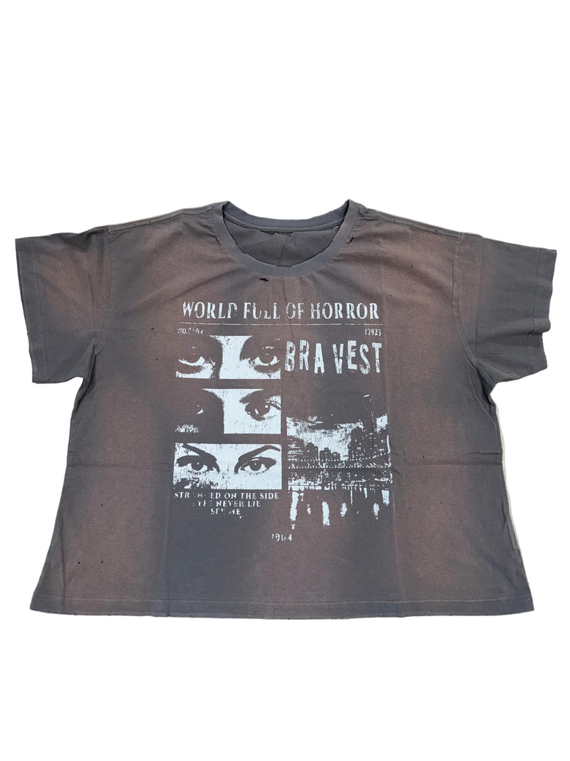 BRAVEST STUDIOS WORLD OF HORROR TEE