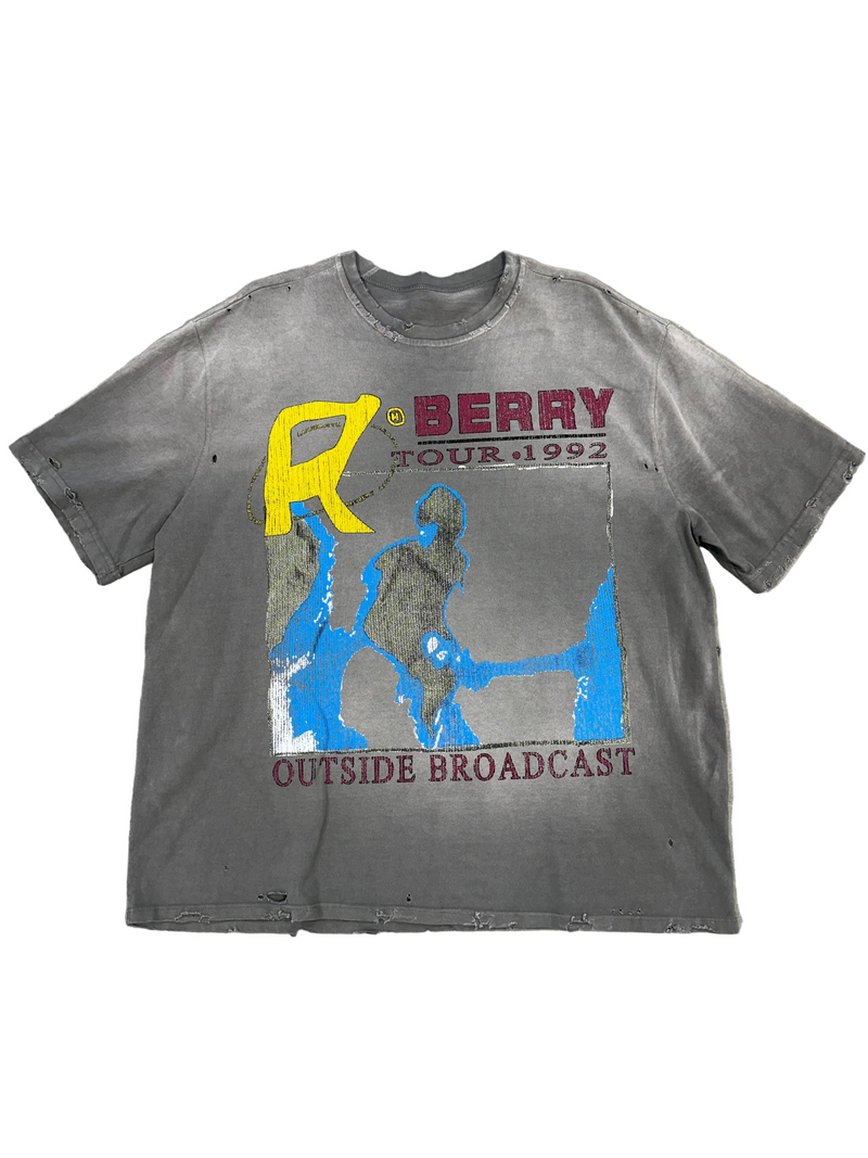 GOLD+VINTAGE GALLERY RASPBERRY HILLS BROADCAST TEE