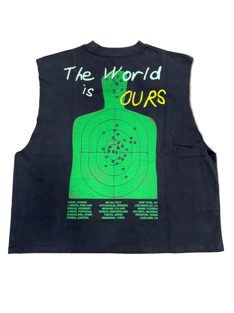 HOMME FEMME WORLD IS OURS CUT OFF