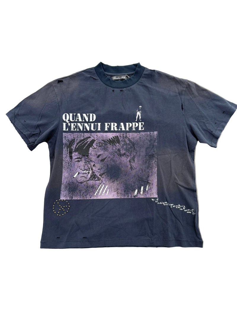 BOREDOM KILLS FRENCH TEE