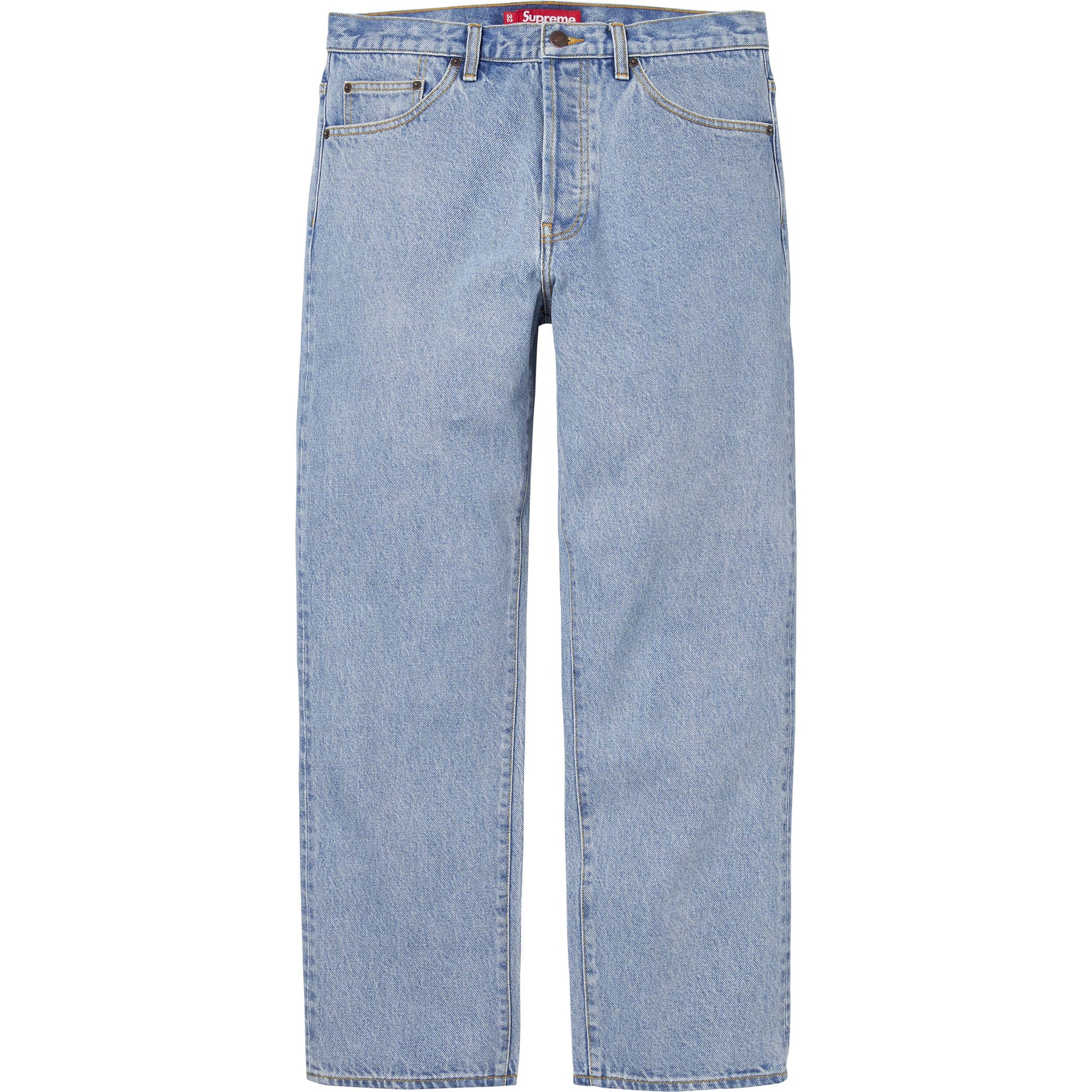 SUPREME REGULAR JEAN BLUE