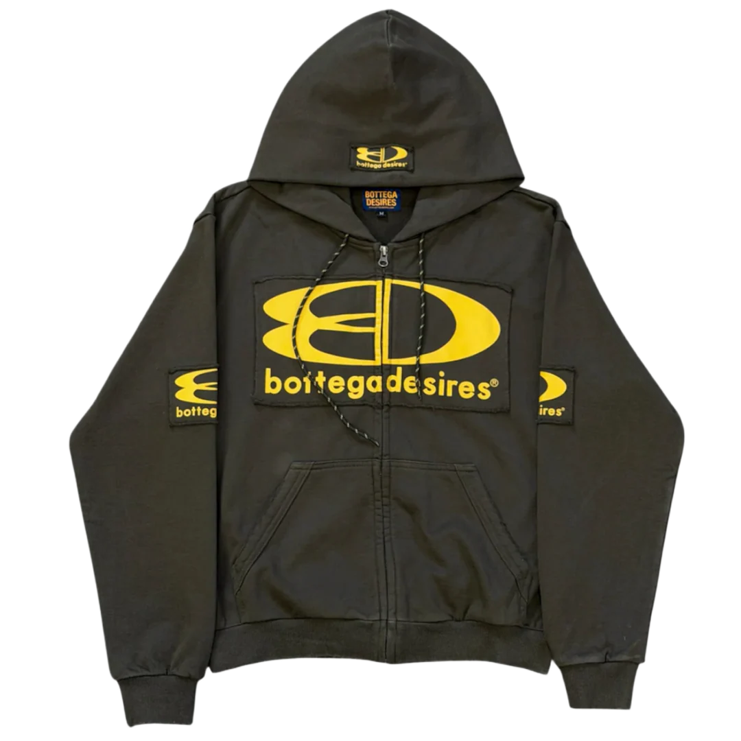BOTTEGA DESIRES GREEN TECH HOODIE
