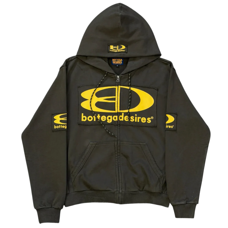 BOTTEGA DESIRES GREEN TECH HOODIE