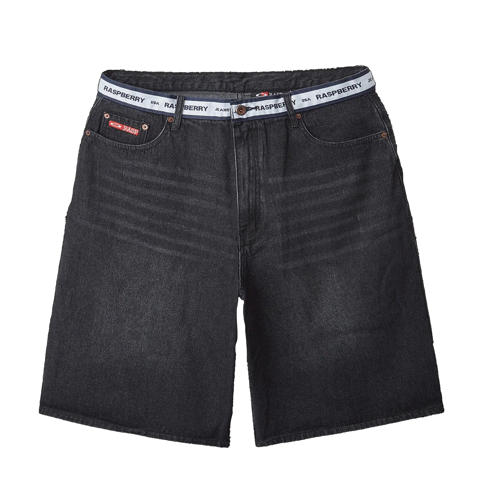 GOLD+VINTAGE GALLERY RASPBERRY HILLS LOGO BAGGY JORTS