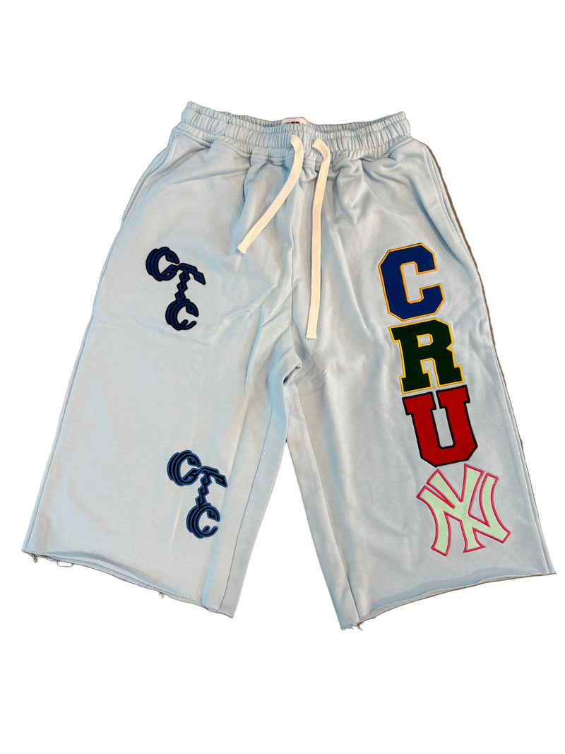 CRUM NY BLUE SHORTS